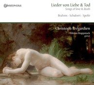 BRAHMS SPOHR SCHUBERT PREGARDIEN HOPPSTOCK - LIEDER VON LIEBE & CD