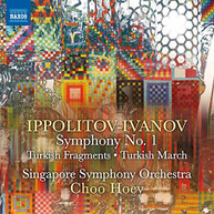 IPPOLITOV-IVANOV /  SINGAPORE SYMPHONY ORCHESTRA - SYMPHONY NO. 1 - CD
