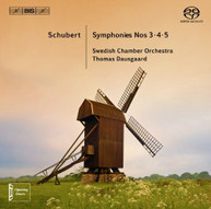 SCHUBERT SWEDISH CHAMBER ORCH DAUSGAARD - SYMPHONIES NOS. 3 - SACD