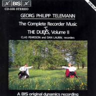 TELEMANN PEHRSSON LAURIN - COMPLETE RECORDER DUOS CD