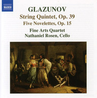 GLAZUNOV FINE ARTS QUARTET ROSEN - STRING QUARTET CD
