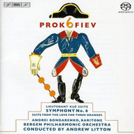PROKOFIEV LITTON BERGEN PHILHARMONIC ORCHESTRA - SYMPHONY 6 SACD