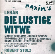 LEHAR ROBERT STOLZ - MERRY WIDOW CD