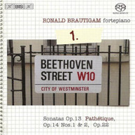 BEETHOVEN BRAUTIGAM - COMPLETE WORKS FOR SOLO PIANO 1 (HYBRID) SACD