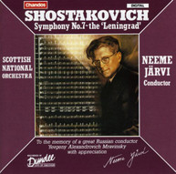 SHOSTAKOVICH JARVI SCOTTISH NATIONAL ORCH - SYMPHONY 7 " LENINGRAD " CD