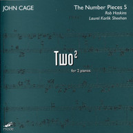CAGE HASKINS SHEEHAN - JOHN CAGE TWO (2) CD