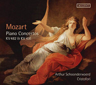 W.A. MOZART CRISTOFORI SCHOONDERWOERD - PIANO CONCERTOS CD