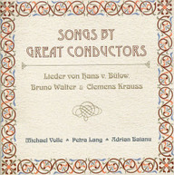 SONGS BY GREAT CONDUCTORS VARIOUS CD
