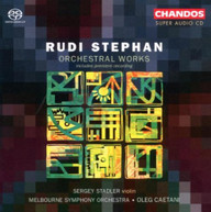 STEPHAN STADLER CAETANI MELBOURNE SO - ORCHESTRAL WORKS (HYBRID) SACD