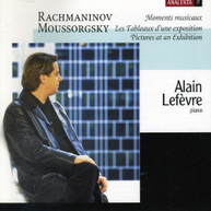 LEFEVRE RACHMANINOFF MOUSSORGSKY - MOMENTS MUSICAUX (IMPORT) CD