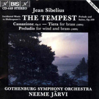 SIBELIUS JARVI GOTHENBURG SO - TEMPEST CD