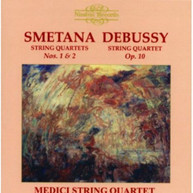 SMETANA DEBUSSY MEDICI STRING QUARTET - STRING QUARTETS CD
