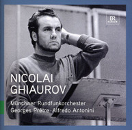 NIKOLAI GHIAUROV MRO PRETRE ANTONINI - GREAT SINGERS LIVE - GREAT CD
