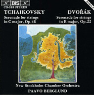 TCHAIKOVSKY DVORAK BERGLUND NSCO - SERENADE FOR STRINGS CD