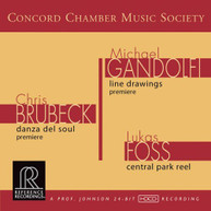 BRUBECK GANDOLFI CONCORD CHAMBER MUSIC SOCIETY - BRUBECK-GANDOLFI - CD
