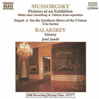 MUSSORGSKY /  BALAKIREV / JANDO - PICTURES AT AN EXHIBITION / ISLAMEY CD