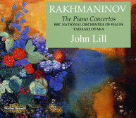 RACHMANINOV BBC NATIONAL ORCH OF WALES OTAKA - PIANO CONCERTOS CD