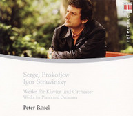 PROKOFIEV STRAVINSKY ROSEL - PETER ROSEL PLAYS WORKS BY PROKOFIEV & CD