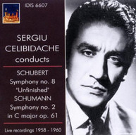 SCHUBERT CELIBIDACHE RAI SYM ORCH - SERGIU CELIBIDACHE CONDUCTS CD