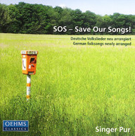 SINGER PUR - SOS: SAVE OUR SONGS - CD