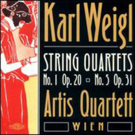 WEIGL ARTIS QUARTET OF VIENNA - STRING QUARTETS CD