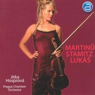 MARTINU HOSPROVA PRAGUE CHAMBER ORCH - JITKA HOSPROVA PLAYS MARTINU CD