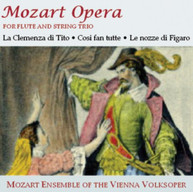 MOZART MOZART ENSEMBLE OF THE VIENNA VOLKSOPER - OPERA FOR FLUTE & CD