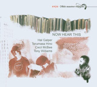 HAL GALPER - NOW HEAR THIS (24 BIT) (DIGIPAK) CD