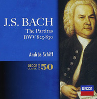 ANDRAS SCHIFF - J.S.BACH: SIX PARTITAS (IMPORT) CD