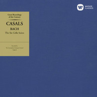 PABLO CASALS - J.S.BACH: UNACCONPANIED CELLO SUITES (IMPORT) CD