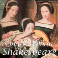 SONGS FOR WILLIAM SHAKESPEARE VARIOUS CD