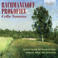 RACHMANINOFF PROKOFIEV - CELLO SONATAS CD
