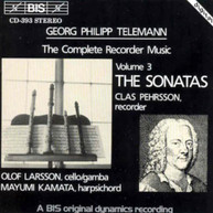 TELEMANN PEHRSSON - COMPLETE RECORDER SONATAS CD