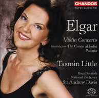 EDWARD ELGAR LITTLE RSNO DAVIS - PLAYS WORKS BY ELGAR: VIOLIN SACD