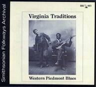 WESTERN PIEDMONT BLUES VARIOUS CD