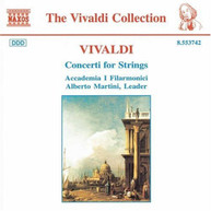 VIVALDI /  MARTINI / ADDADEMIA I FILARMONICI - CONCERTI FOR STRINGS CD