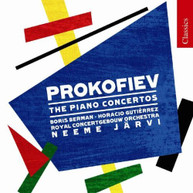 PROKOFIEV BERMAN GUTIERREZ CGB JARVI - PIANO CONCERTOS CD