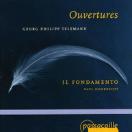 TELEMANN IL FONDAMENTO DOMBRECHT - OVERTURES CD