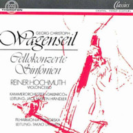 WAGENSEIL HANDLER DALL'ARCO CHAMBER ORCHESTRA - CELLO CONCERTOS & CD