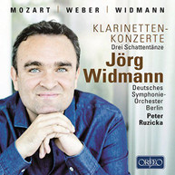 MOZART WEBER WIDMANN RUZICKA - CONCERTOS FOR CLARINET CD