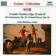 SOR /  HOLZMAN - GUITAR MUSIC CD