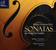 J.S. CIENNIWA BACH & PAUL - SONATAS FOR VIOLA DA GAMBA (DIGIPAK) CD