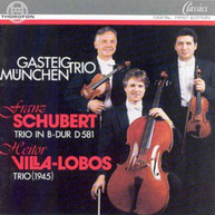 SCHUBERT GASTEIG-TRIO -TRIO - STRING TRIOS CD