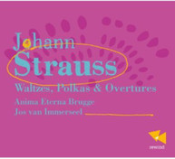 STRAUSS - WALTZES POLKAS & OVTRS CD