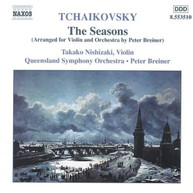 TCHAIKOVSKY NISHIZAKI BREINER QUEENSLAND SO - SEASONS CD