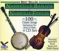 NASHVILLE BANJO -FIDDLES - 100 CLASSIC SONGS CD