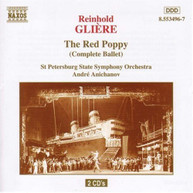 GLIERE /  ANICHANOV / ST PETERSBURG STATE SYMPHONY - RED POPPY CD