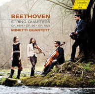 BEETHOVEN MINETTI-QUARTETT -QUARTETT - STRING QUARTETS OP.18/2 & CD