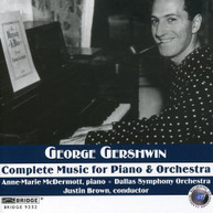 GERSHWIN MCDERMOTT DLS BROWN - COMPLETE MUSIC FOR PIANO & CD