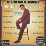 HANK BALLARD - BEST OF THE BEST CD
